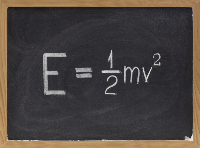 Kinetic energy equation